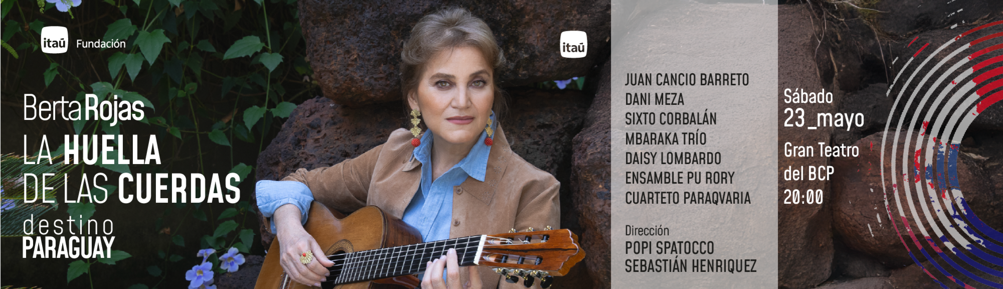 BERTA ROJAS - LA HUELLA DE LAS CUERDAS - PARAGUAY