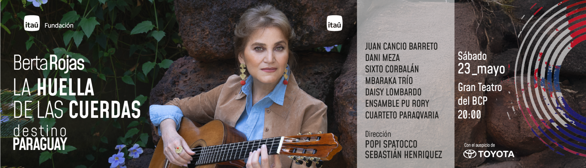 BERTA ROJAS - LA HUELLA DE LAS CUERDAS - PARAGUAY