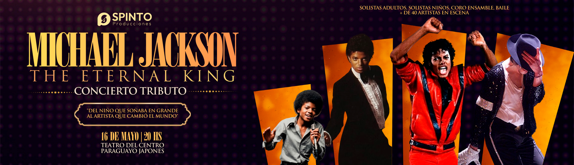 MICHAEL JACKSON THE ETERNAL KING - TRIBUTO