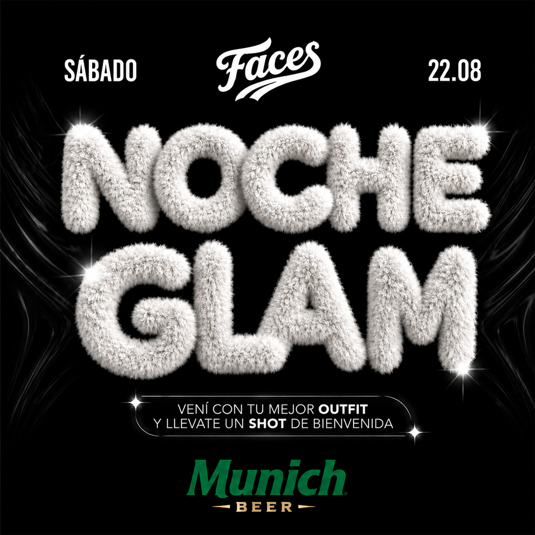 NOCHE GLAM - FACES