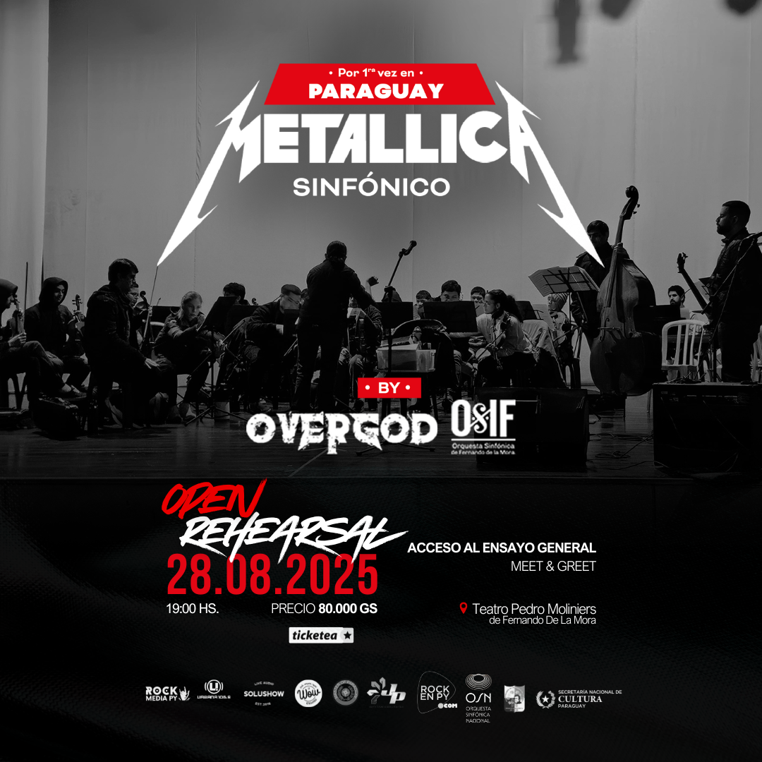 Open Rehearsal Tributo Sinfónico - Metallica