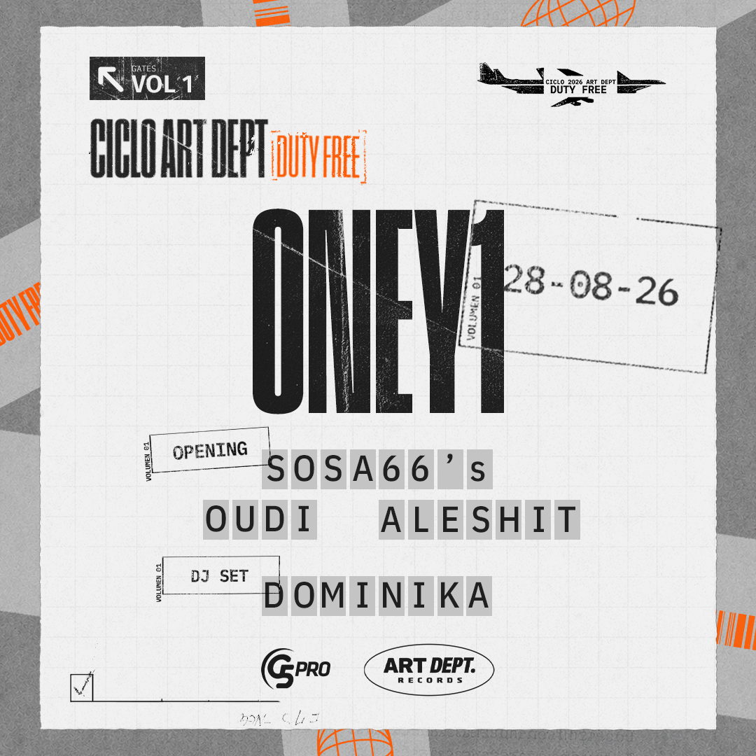 CICLO “ART Dept. 2026 - ONEY1