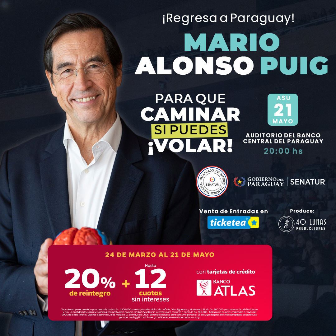 MARIO ALONSO PUIG: PARA QUE CAMINAR SI PUEDES VOLAR