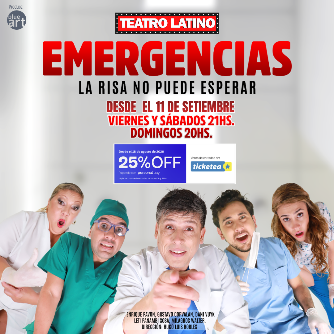 EMERGENCIAS - LA RISA NO PUEDE ESPERAR