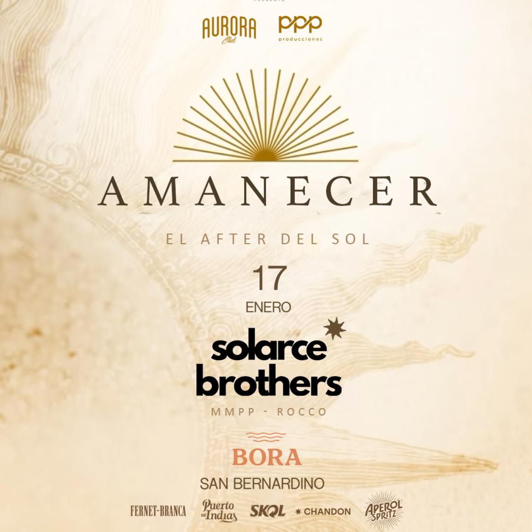 AMANECER - EL AFTER DEL SOL