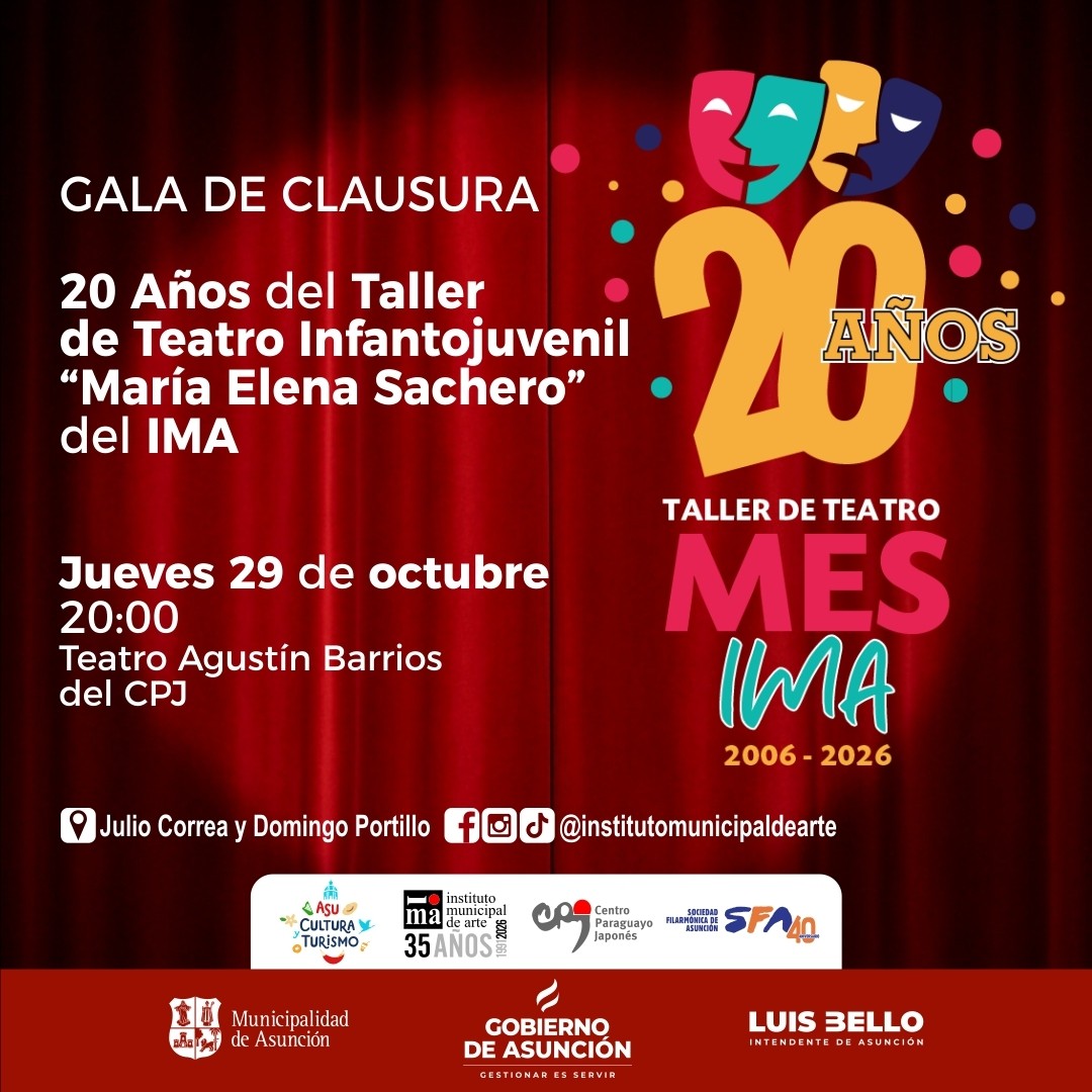 GRAN GALA DE CLAUSURA TALLER DE TEATRO DEL IMA