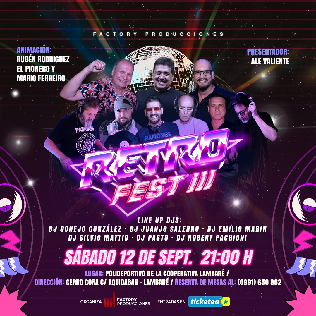 RETRO FEST - TERCERA EDICIÓN