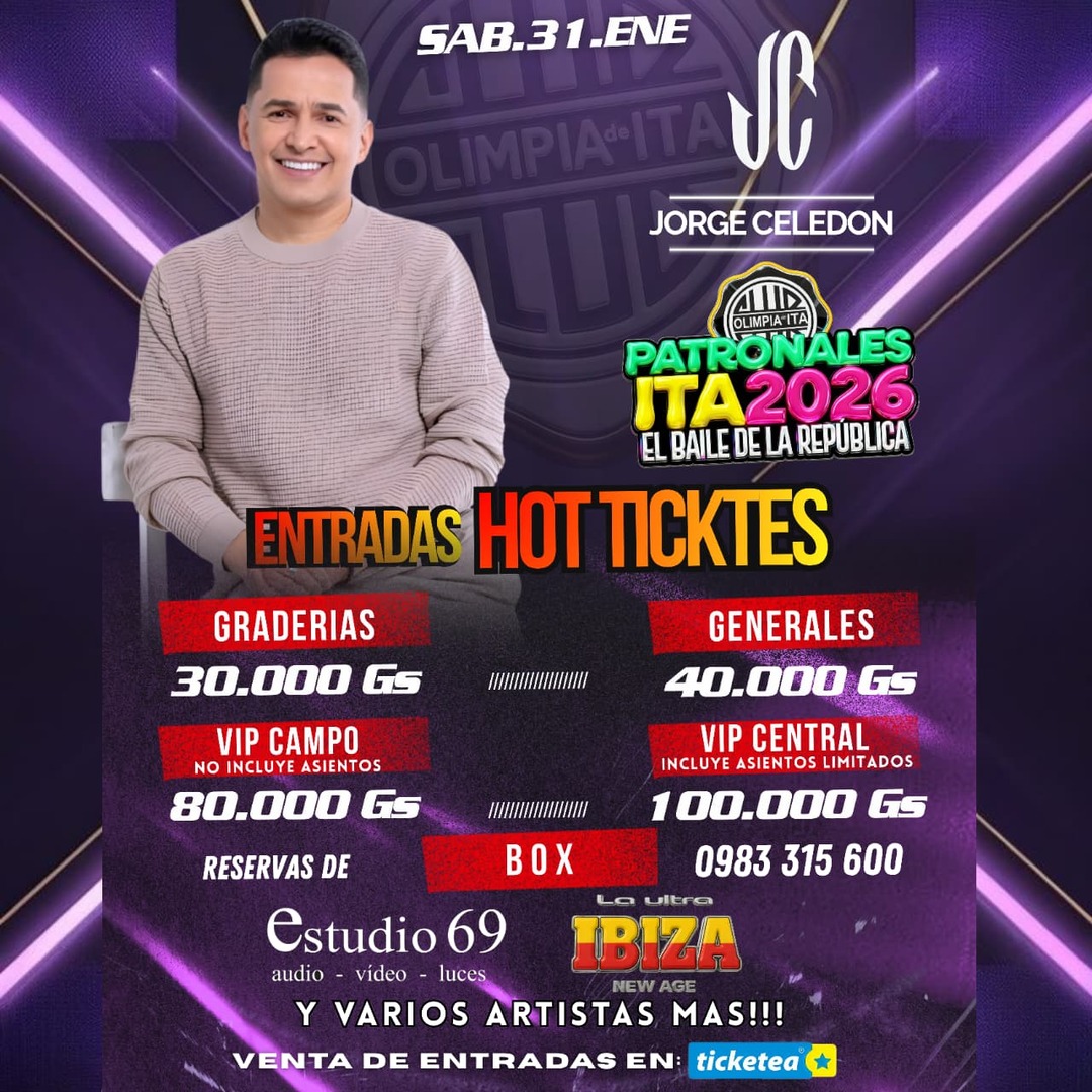 PATRONALES ITA 2026 - OLIMPIA DE ITA