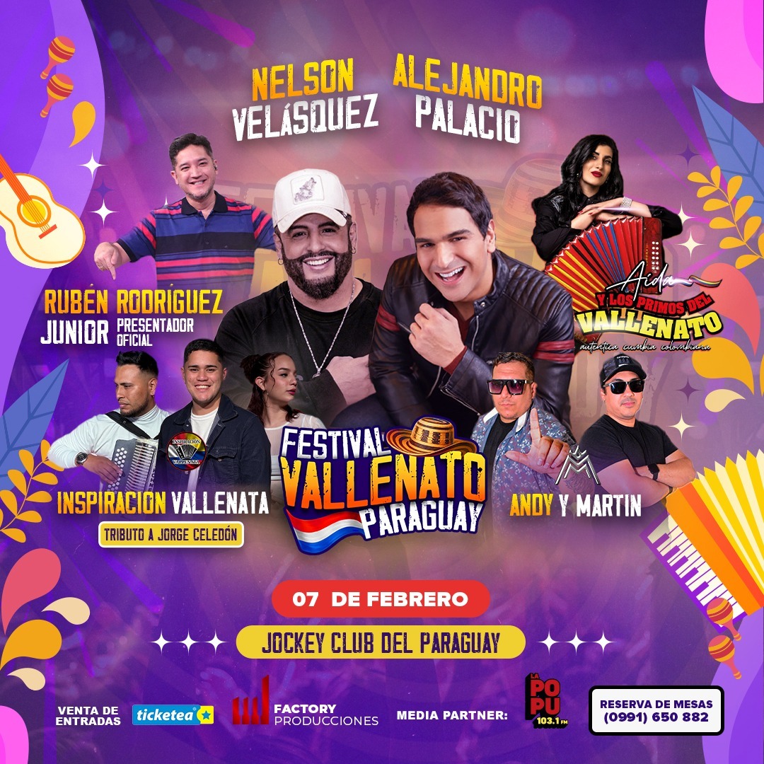 FESTIVAL VALLENATO PY