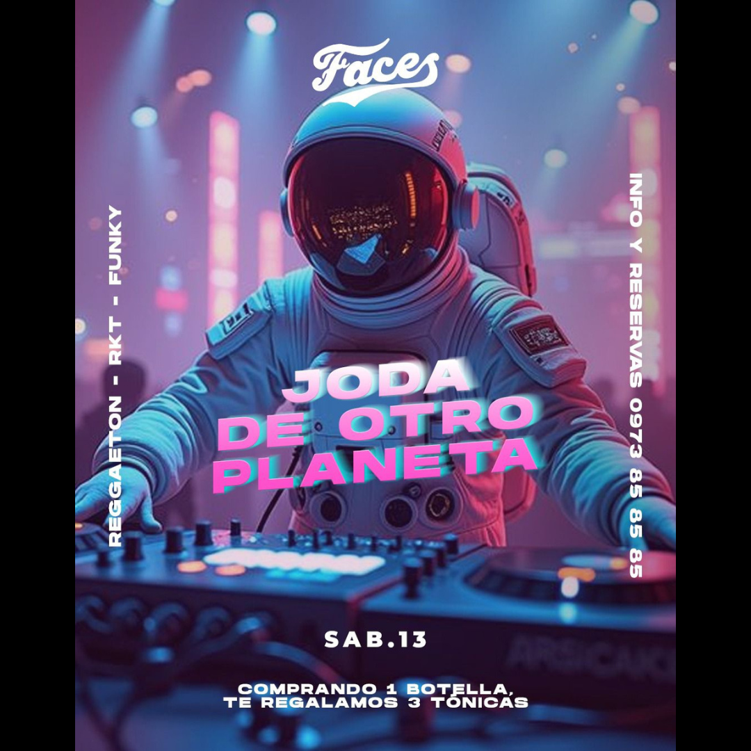 JODA DE OTRO PLANETA - FACES