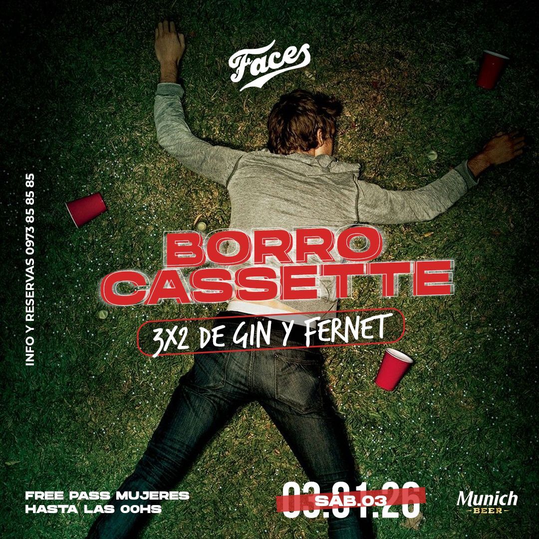 BORRO CASSETTE - FACES