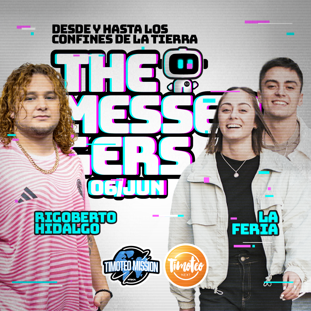 THE MESSENGERS CONFERENCE CON RIGOBERTO HIDALGO Y LA FERIA