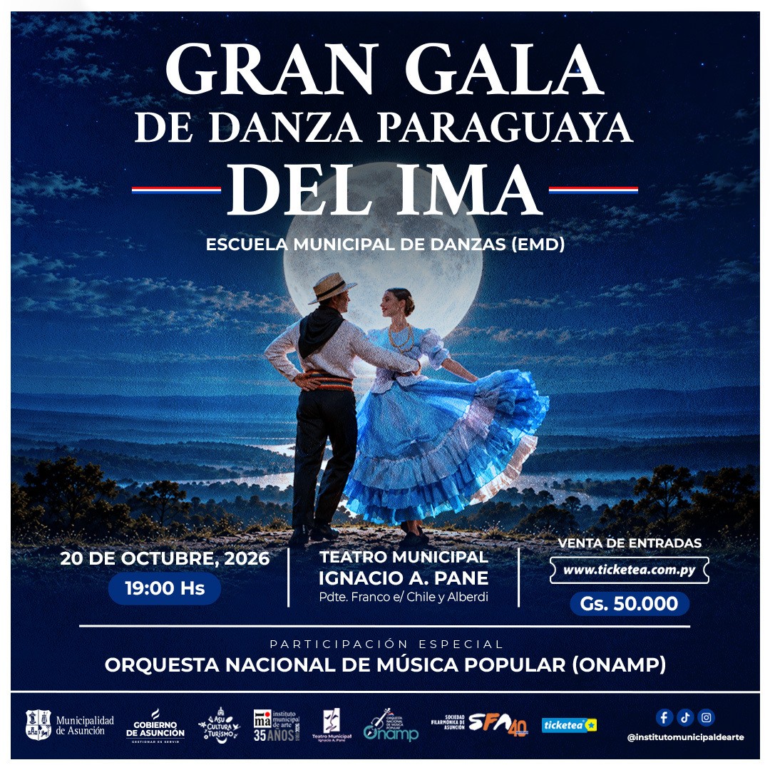 GRAN GALA DE DANZA PARAGUAYA DEL IMA