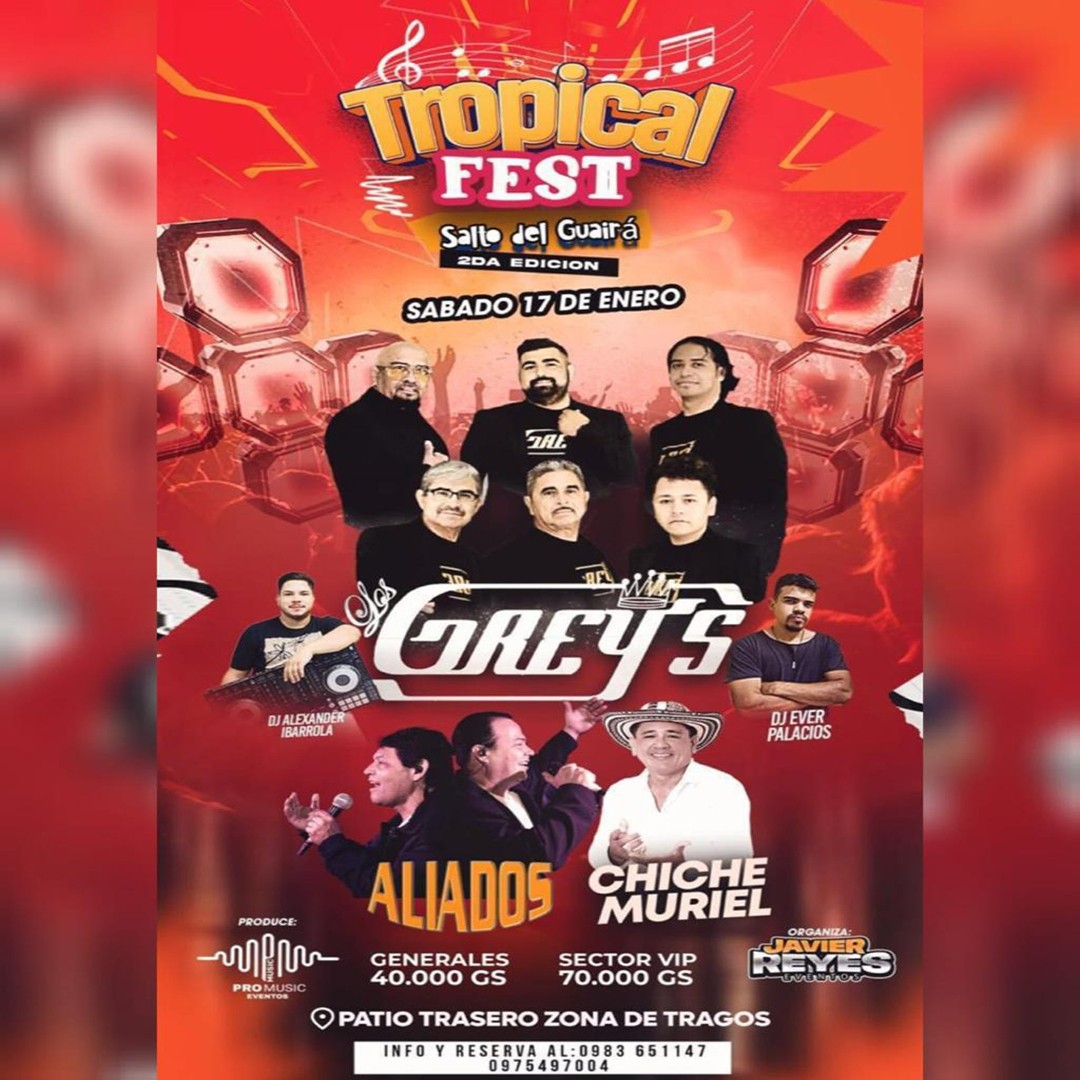 TROPICAL FEST SEGUNDA EDICION