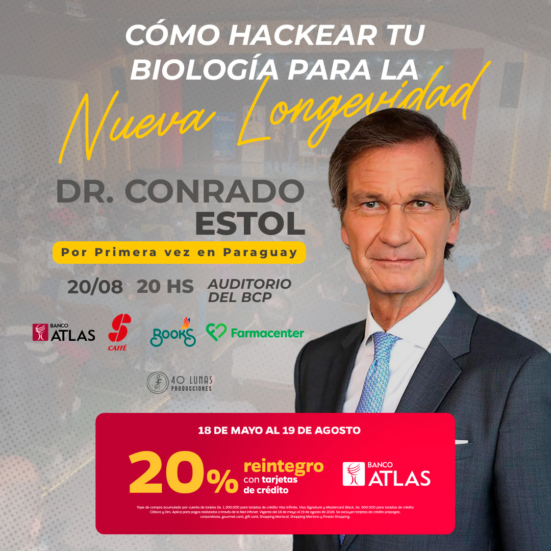 DR. CONRADO ESTOL COMO HAKEAR TU BIOLOGIA PARA LA NUEVA LONGEVIDAD