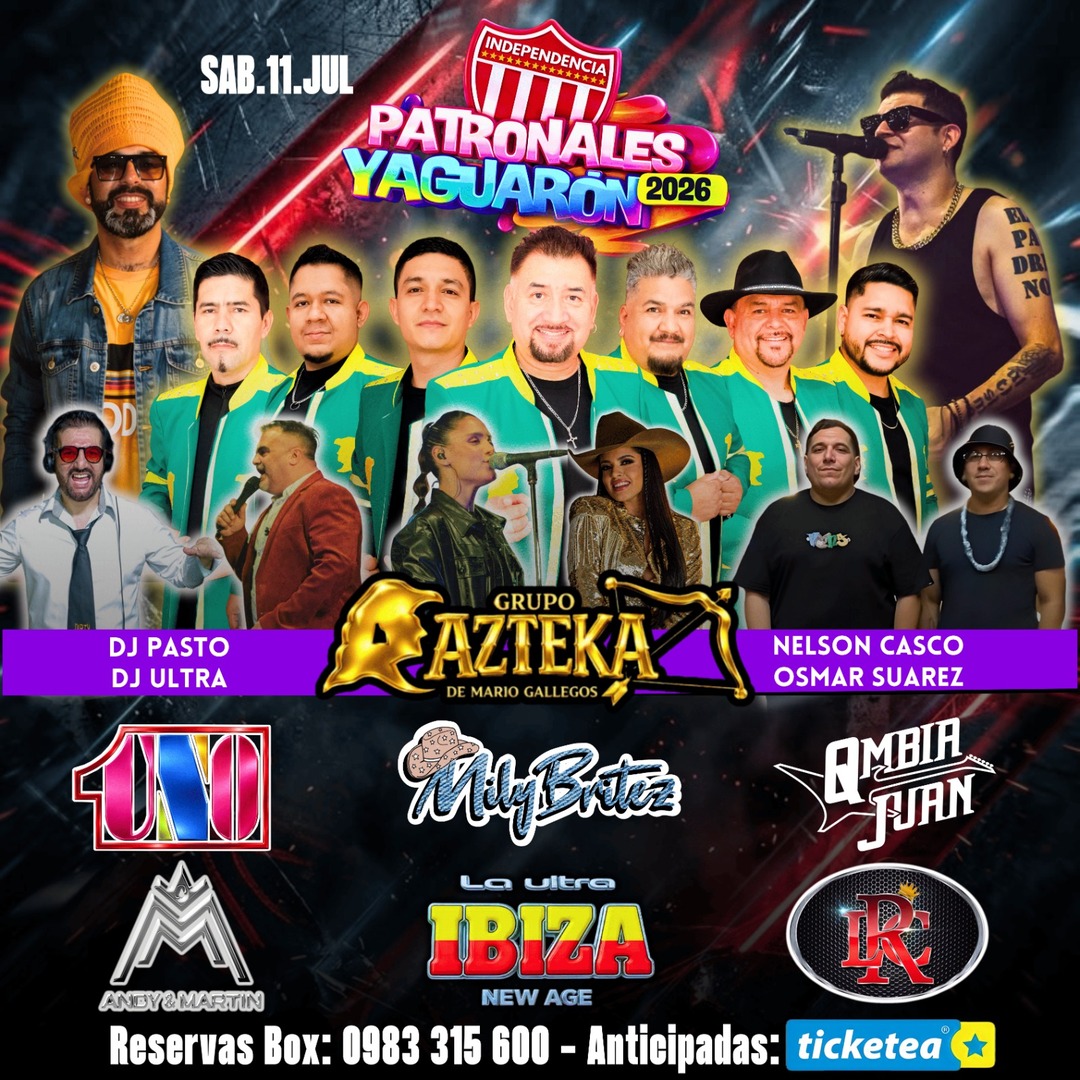 PATRONALES DE YAGUARON 2026