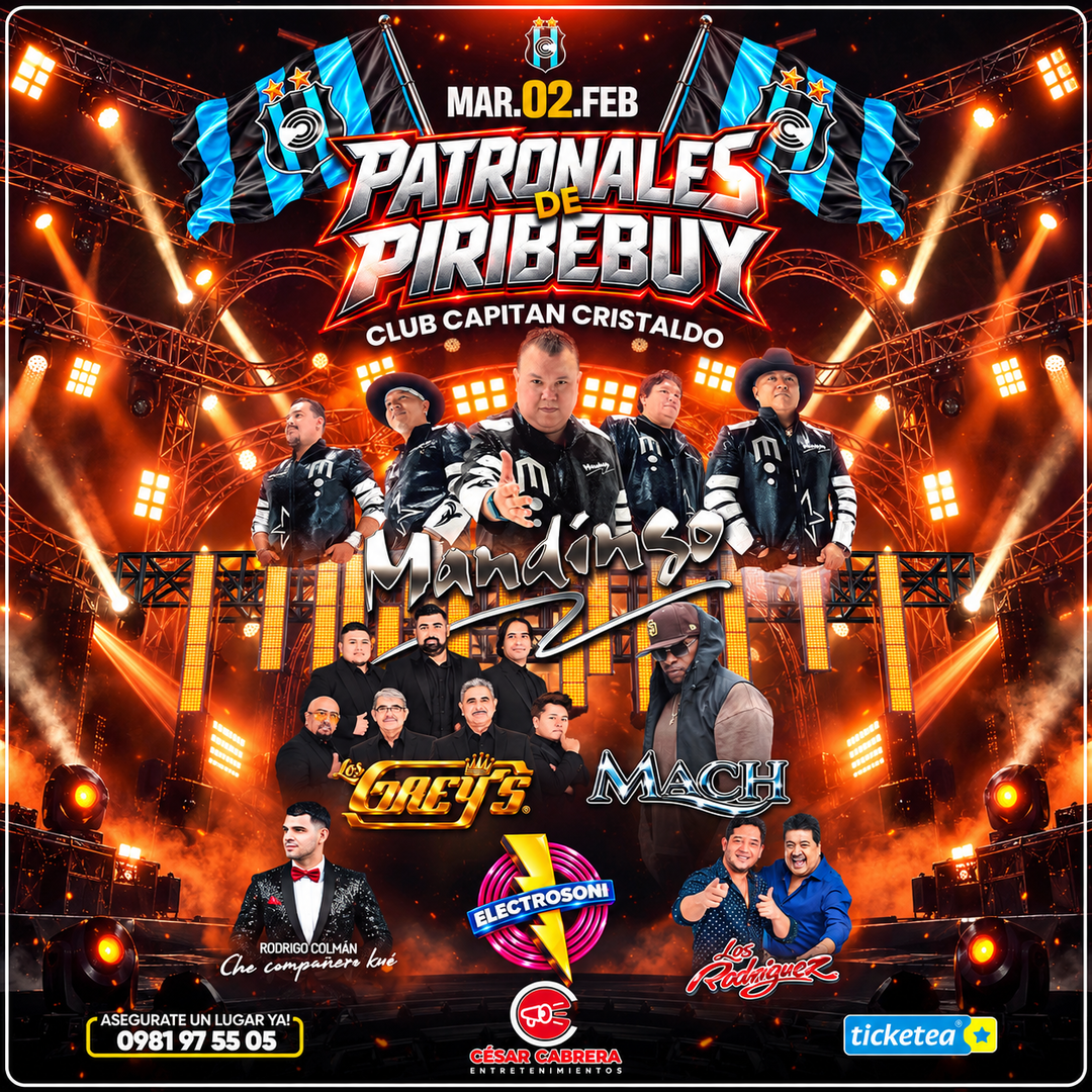 PATRONALES DE PIRIBEBUY 2027