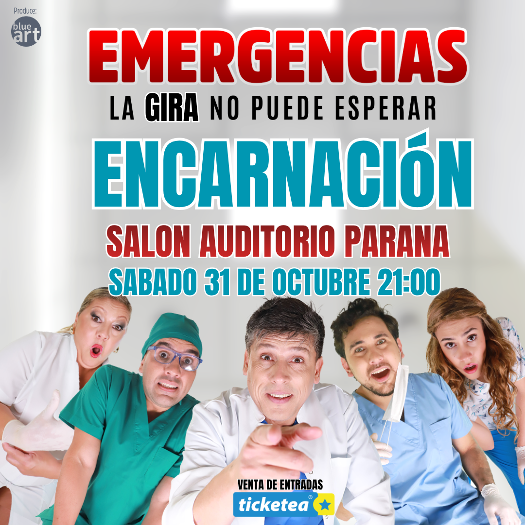 EMERGENCIAS - LA GIRA NO PUEDE ESPERAR - ENCARNACIÓN