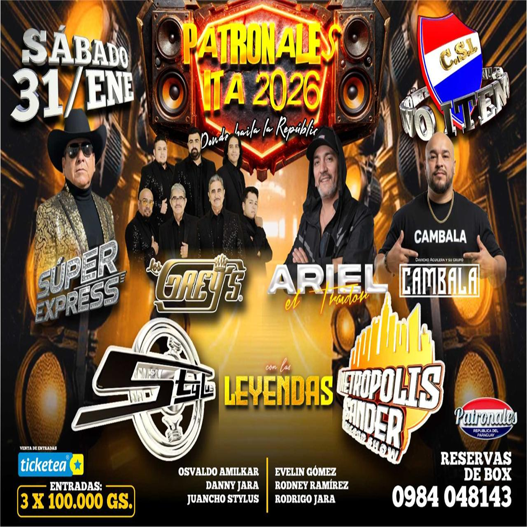 PATRONALES DE ITA 2026 - SPTVO ITEÑO