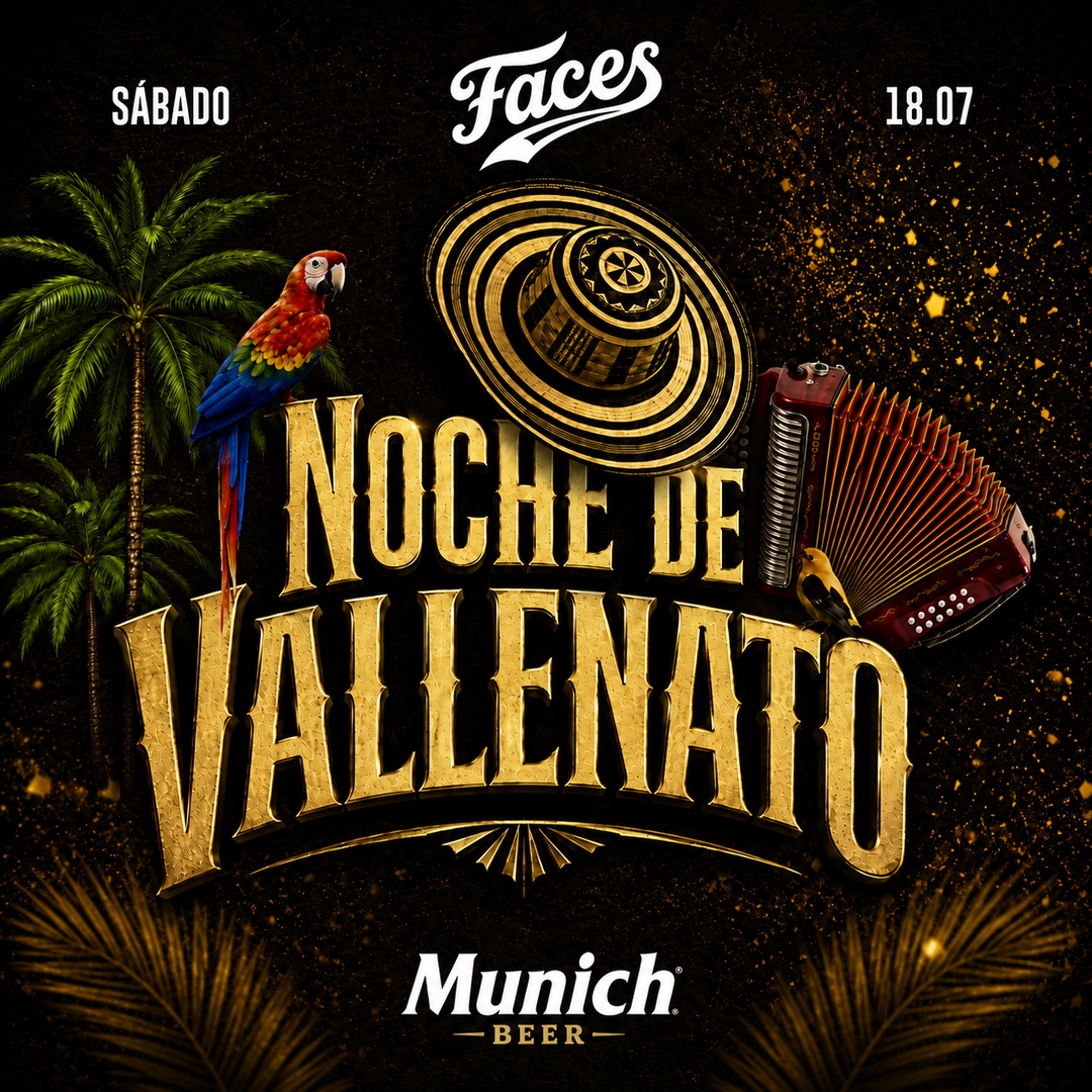 NOCHE DE VALLENATO - FACES