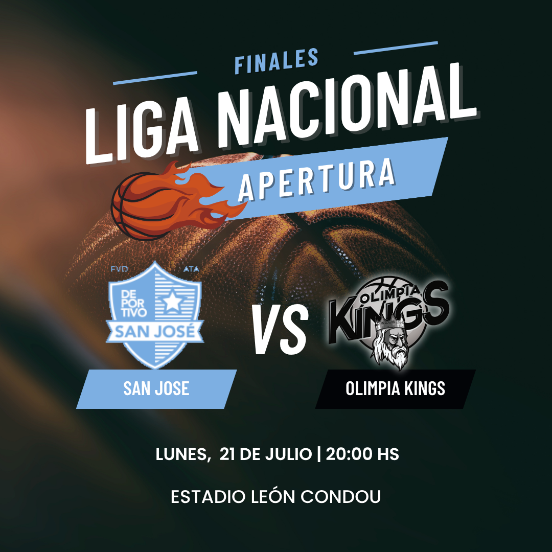SAN JOSE VS OLIMPIA KINGS - FINALES APERTURA LNB 2025 - JUEGO 4